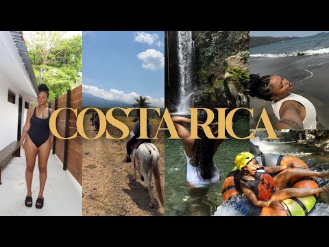 COSTA RICA VLOG: Girls Trip, Hot Springs, Exploring, Horseback Riding, Beach Day, etc.