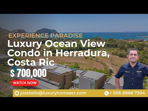 Experience Luxury Living in Costa Rica – Ocean View Condo in Herradura