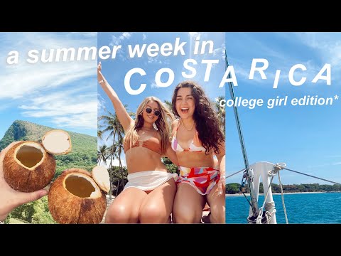 four girls take on an EPIC week in costa rica
