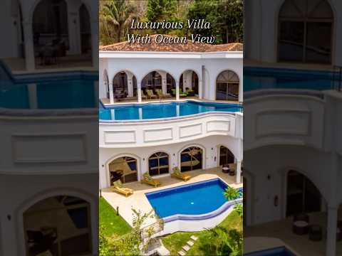 Luxurious Villa With Stunning View. Located in Punta Leona, Costa Rica. #beachhomes #luxuryhomes