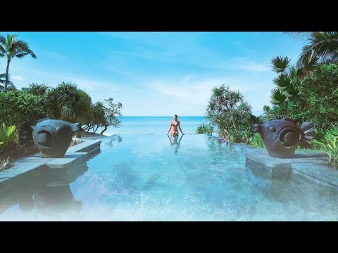 This is Costa Rica ft SuperModel🌴 #costarica #model #cinematic #beach #villa #pool #supermodel