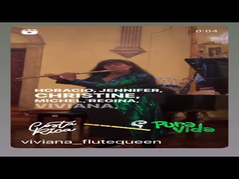 Viviana Guzman at the Costa Rica Flute Festival 2023